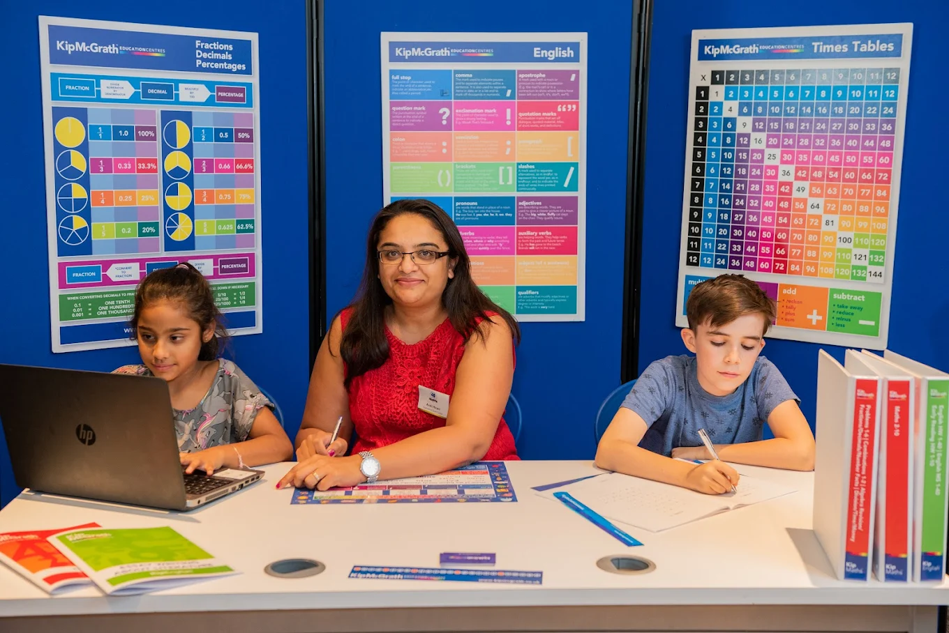Students learning at Kip McGrath Chelmsford